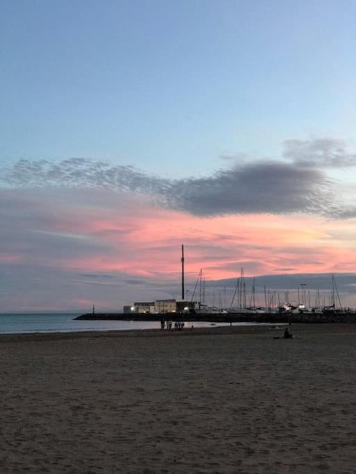 La Llar45 , Relajate Junto Al Mar Lägenhet Playa Pobla de Farnals Exteriör bild
